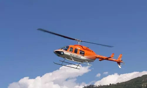 Mizoram helicopter services resumes