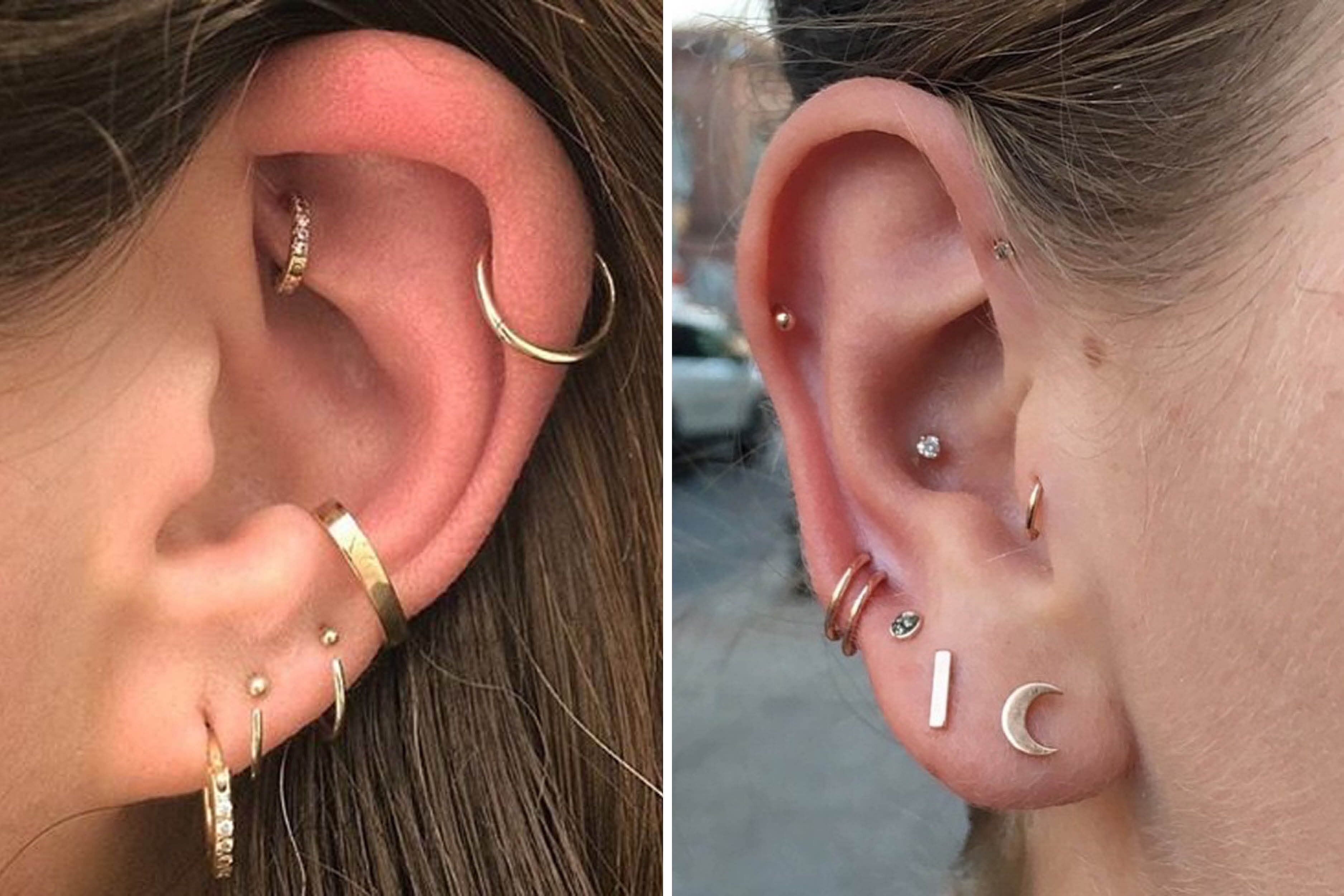 Ear piercing: types and various designs - Sentinelassam