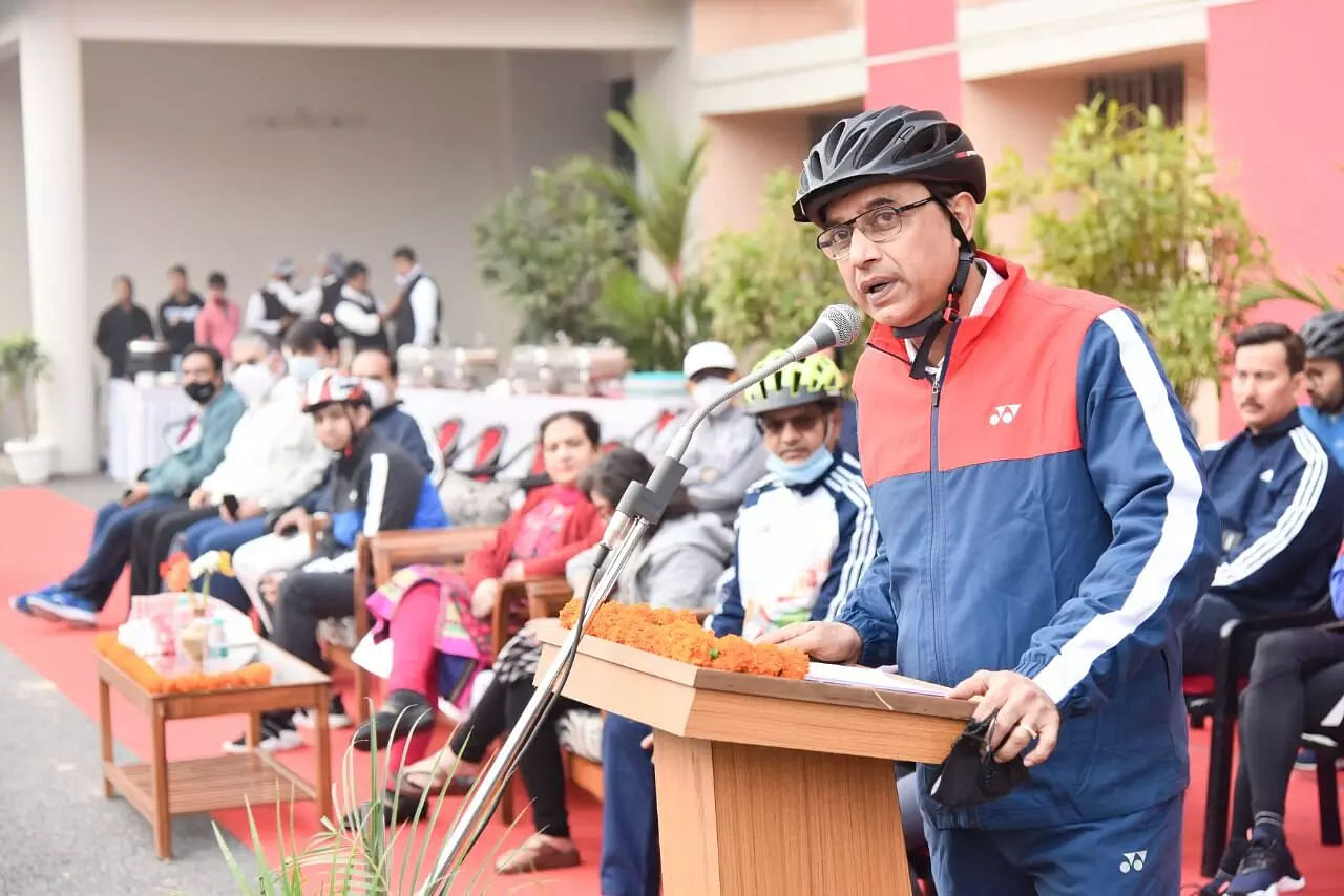 Fit India Cyclothon programme held in NFR