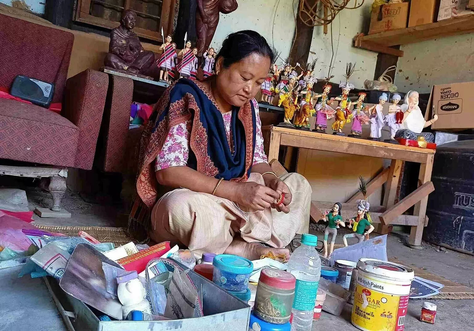 Manipurs Doll Maker: Know About the 58-year-old Doll Making Artist from Manipur