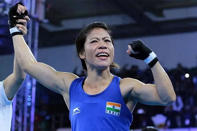 Convincing win for Mary Kom