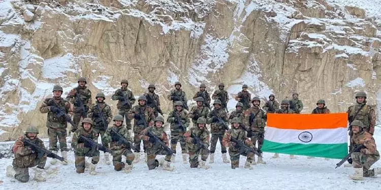 Indian Army Unfurls Tricolor At Galwan Valley, Exposes Chinese Propaganda