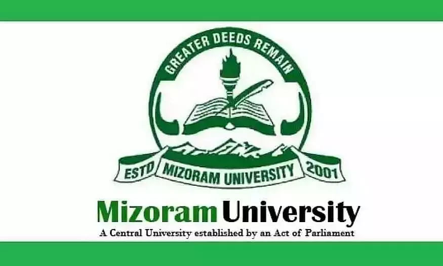 Mizoram University Recruitment 2022 - Junior Research Fellow, Job Openings
