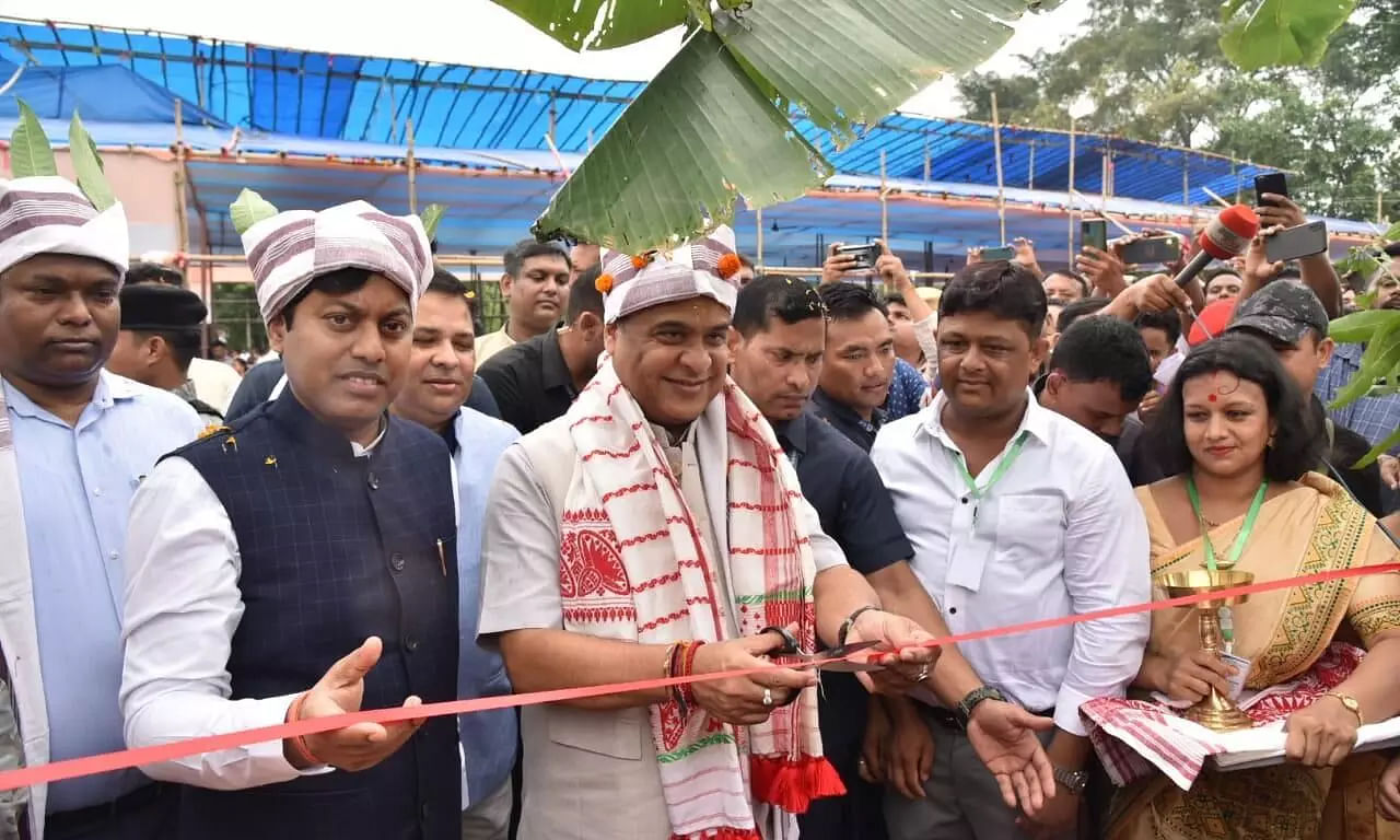 Assam: For 1st Time in 75 Years, CM Sarma Inaugurates Adarsha Vidyalaya in Tea Gardens