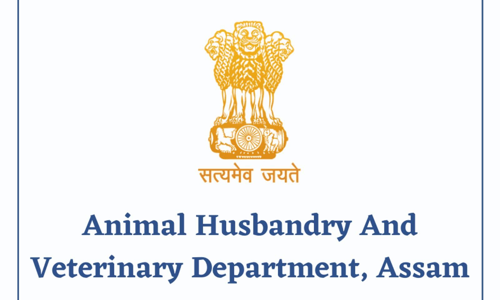 Animal Husbandry & Veterinary Department Recruitment 2022 - Veterinary  Officer/ Block Veterinary Officer & More Vacancy, Job Opening -  Sentinelassam