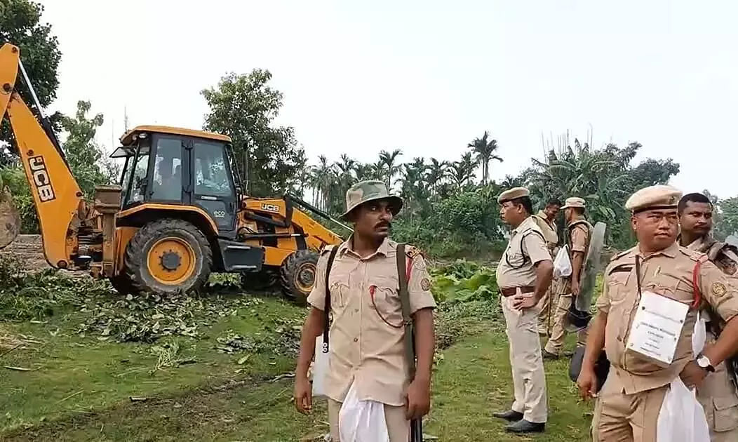 Assam: Massive Eviction Drive Underway in Sonitpur District
