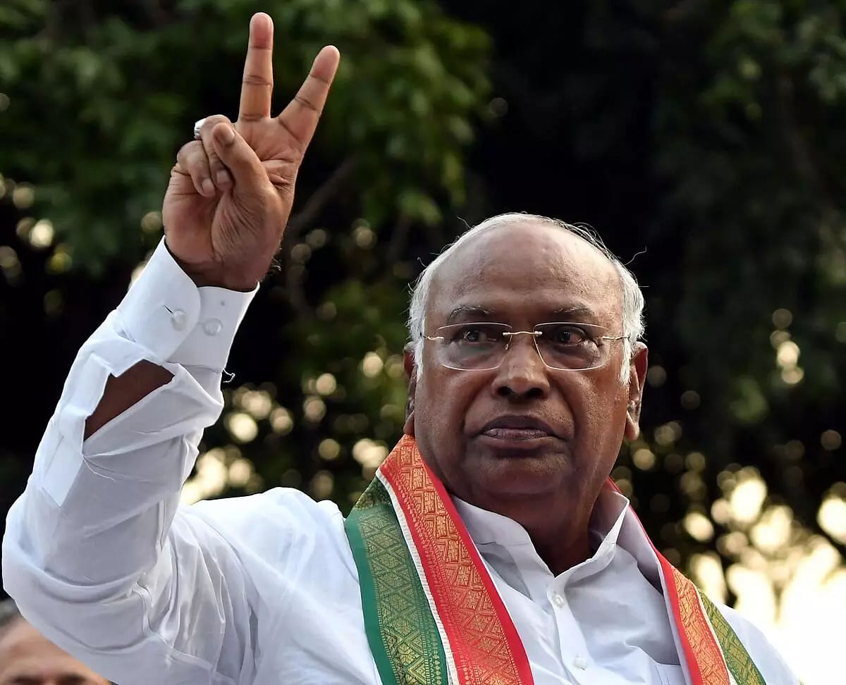 Mallikarjun Kharge takes Charge of the Indian National Congress