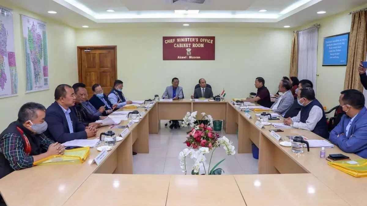 Mizoram Cabinet: Kuki-Chin People To Receive Humanitarian Assistance