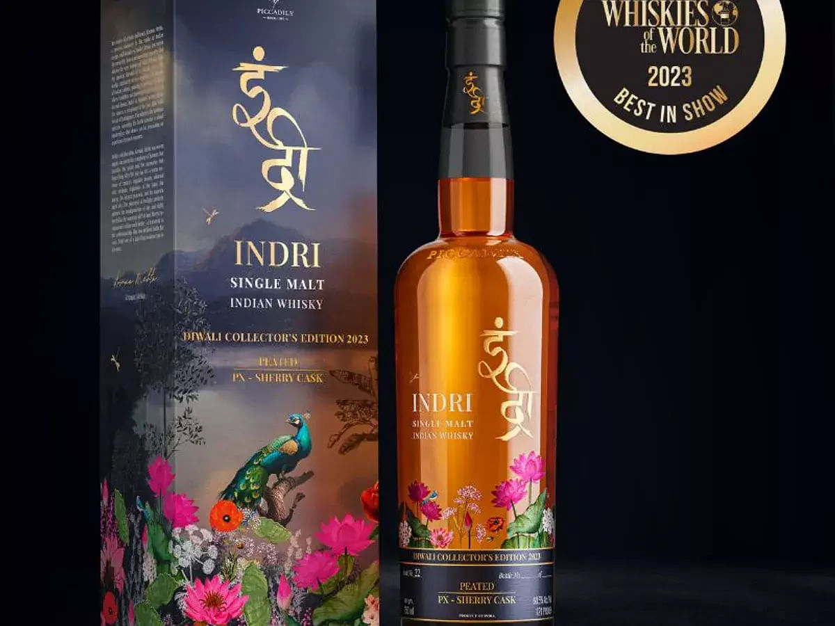 Indian Whisky Named Double Gold Best In Show in Whiskies of the World